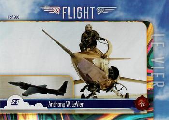 2023 Historic Autographs Flight - Foil #21 Anthony W. LeVier Front