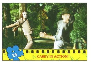 1990 Topps Ireland Ltd Teenage Mutant Ninja Turtles: The Movie #25 Casey in Action! Front