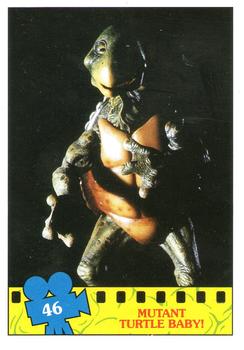 1990 Topps Ireland Ltd Teenage Mutant Ninja Turtles: The Movie #46 Mutant Turtle Baby! Front