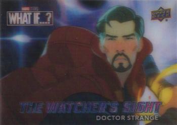 2023 Upper Deck Marvel What If…? - The Watcher's Sight Lenticulars #WS3 Doctor Strange Front