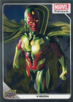 2023 Upper Deck Marvel Platinum #16 Vision Front