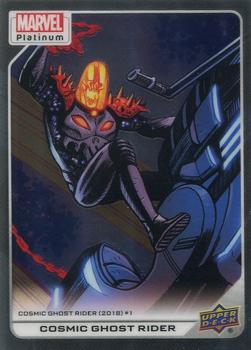 2023 Upper Deck Marvel Platinum #126 Cosmic Ghost Rider Front