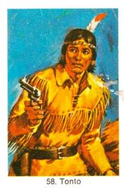 1977 Dutch Gum Dina Idoler #58 Tonto Front