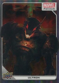 2023 Upper Deck Marvel Platinum - Rainbow #56 Ultron Front