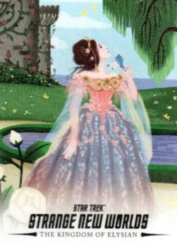 2023 Rittenhouse Star Trek: Strange New Worlds Season One - The Elysian Kingdom Art #K8 Princess Thalia Front