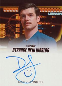 2023 Rittenhouse Star Trek: Strange New Worlds Season One - Autographs Full Bleed #NNO Dan Jeannotte Front