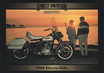 1992-93 Collect-A-Card Harley Davidson - Prototypes #02 1966 Electra Glide Front