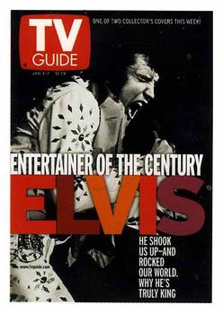 2005 Elvis: TV Guide Covers #TV7 Entertainer of the Century Front