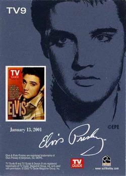2005 Elvis: TV Guide Covers #TV9 Elvis Back