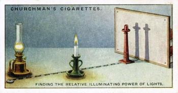 1929 Churchman's Interesting Experiments #18 Finding the Relative Illuminating Power… Front