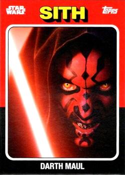 2024 Topps Throwback Thursday Star Wars #41 Darth Maul Front