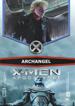 2016 Marvel X-Men Apocalypse Promo #XA2 Archangel Back