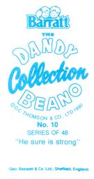 1990 Barratt The Dandy Beano Collection #10 