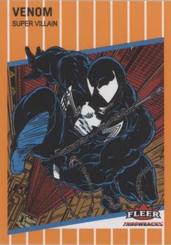 2023 Fleer Throwbacks '89 Marvel Edition - Orange #6 Venom Front