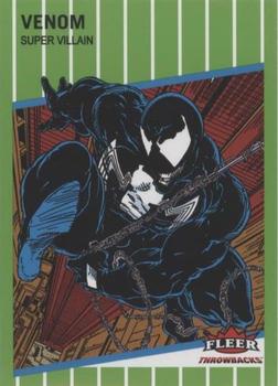 2023 Fleer Throwbacks '89 Marvel Edition - Green #6 Venom Front
