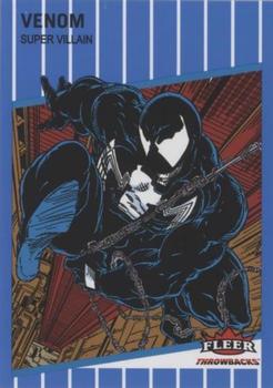 2023 Fleer Throwbacks '89 Marvel Edition - Blue #6 Venom Front