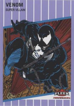 2023 Fleer Throwbacks '89 Marvel Edition - Purple #6 Venom Front