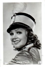 1933-43 Ross Verlag Mäppchenbilder - Alice Faye #NNO Alice Faye Front