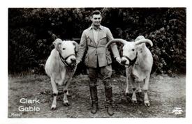 1933-43 Ross Verlag Mäppchenbilder - Clark Gable #NNO Clark Gable Front