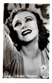 1933-43 Ross Verlag Mäppchenbilder - Ginger Rogers #NNO Ginger Rogers Front