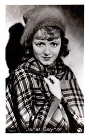 1933-43 Ross Verlag Mäppchenbilder - Janet Gaynor #NNO Janet Gaynor Front