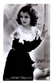 1933-43 Ross Verlag Mäppchenbilder - Janet Gaynor #NNO Janet Gaynor Front