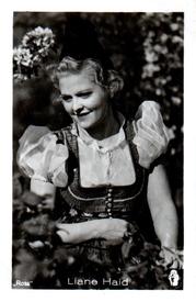 1933-43 Ross Verlag Mäppchenbilder - Liane Haid #NNO Liane Haid Front