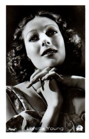 1933-43 Ross Verlag Mäppchenbilder - Loretta Young #NNO Loretta Young Front