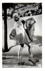 1933-43 Ross Verlag Mäppchenbilder - Sonja Henie #NNO Sonja Henie Front