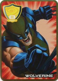 2009 Galletas Marinela Marvel #8aire Wolverine Front