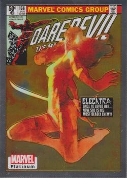 2023 Upper Deck Marvel Platinum - Cover Variant #WI48 Elektra Front