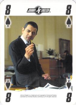 2003 Cartamundi Johnny English Playing Cards #8♠ Johnny English Front