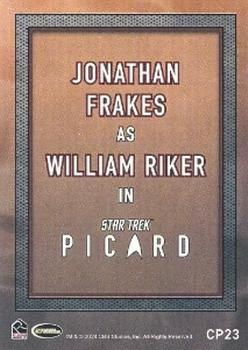 2024 Rittenhouse Star Trek: Picard Seasons 2 & 3 - Season 3 Cast of Picard #CP23 Jonathan Frakes / William Riker Back