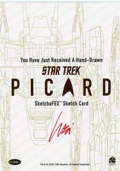 2024 Rittenhouse Star Trek: Picard Seasons 2 & 3 - Sketches #NNO Wei Ho Back