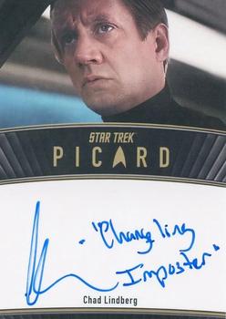 2024 Rittenhouse Star Trek: Picard Seasons 2 & 3 - Autographs Inscription #NNO Chad Lindberg Front