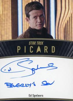 2024 Rittenhouse Star Trek: Picard Seasons 2 & 3 - Autographs Inscription #NNO Ed Speleers Front