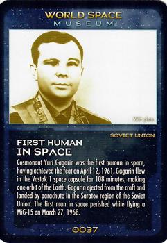 2006 World Space Museum Collector Cards #0037 First Human in Space Front
