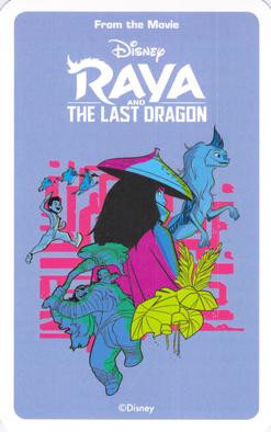 2021 Cartamundi Shuffle 4-in-1 Raya and the Last Dragon #E4 Ongis Back