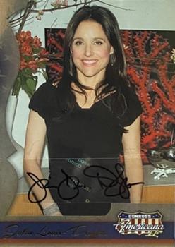 2008 Donruss Americana II - Donruss Playoff Special Edition Autographs #108 Julia Louis-Dreyfus Front