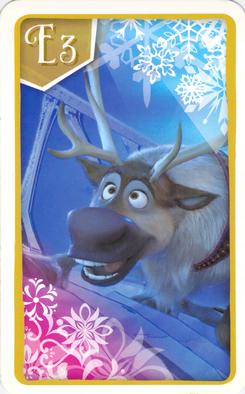 2013 Cartamundi Frozen Happy Families #E3 Sven Front