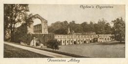 1936 Ogdens Cathedrals & Abbeys #13 Fountains Abbey Front