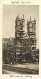 1936 Ogdens Cathedrals & Abbeys #45 Westminster Abbey Front