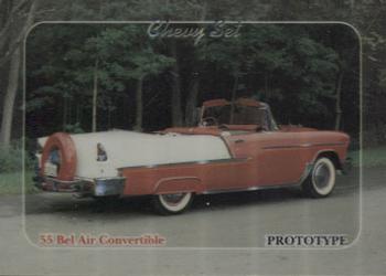 1992 Collect-A-Card Chevy #NNO 55 Bel Air Convertible Front