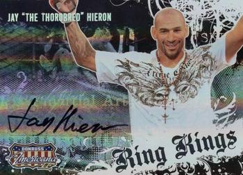 2008 Donruss Americana II - Ring Kings Signature #RK-JH Jay Hieron Front