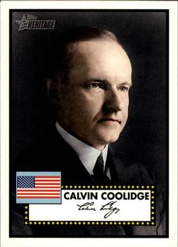 2009 Topps American Heritage - American Presidents #AP30 Calvin Coolidge Front