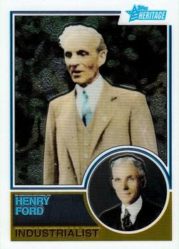 2009 Topps American Heritage - Chrome #C92 Henry Ford Front