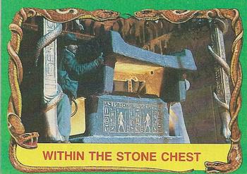 1981 Topps Raiders of the Lost Ark #52 Within The Stone Chest Front