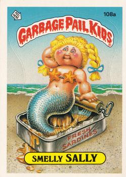 1986 Topps Garbage Pail Kids Series 3 #108a Smelly Sally Front