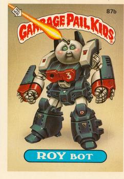 1986 Topps Garbage Pail Kids Series 3 #87b Roy Bot Front