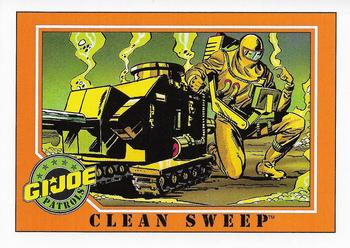1991 Impel G.I. Joe #5 Clean Sweep Front